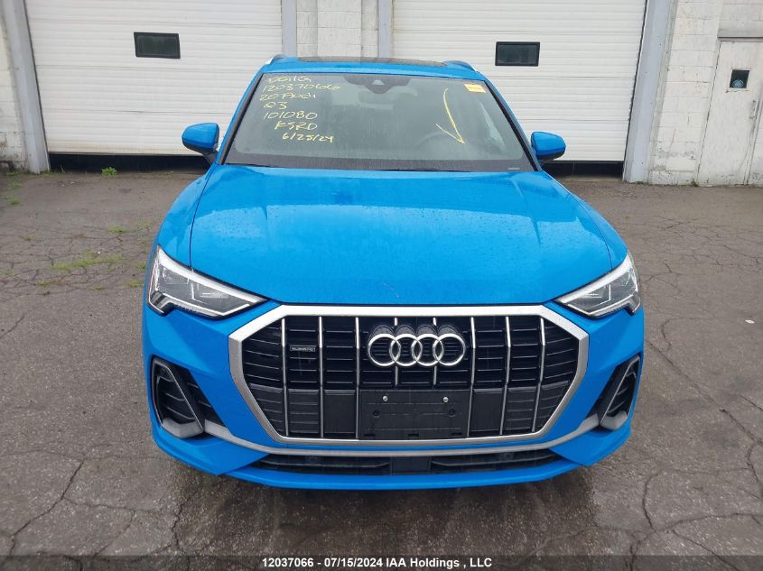 2020 Audi Q3 Premium Plus S-Line VIN: WA1EECF38L1101080 Lot: 12037066