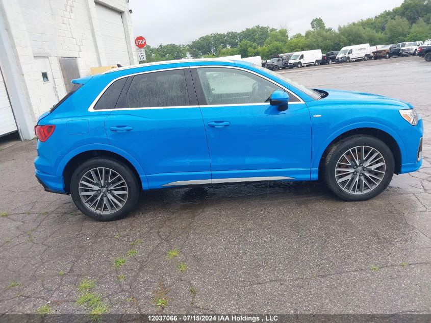 2020 Audi Q3 Premium Plus S-Line VIN: WA1EECF38L1101080 Lot: 12037066