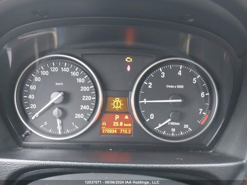 2008 BMW 3 Series VIN: WBAVA335X8K055452 Lot: 12037071