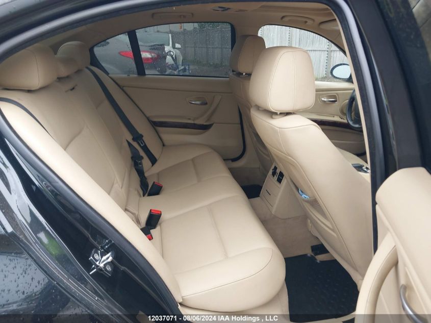 2008 BMW 3 Series VIN: WBAVA335X8K055452 Lot: 12037071