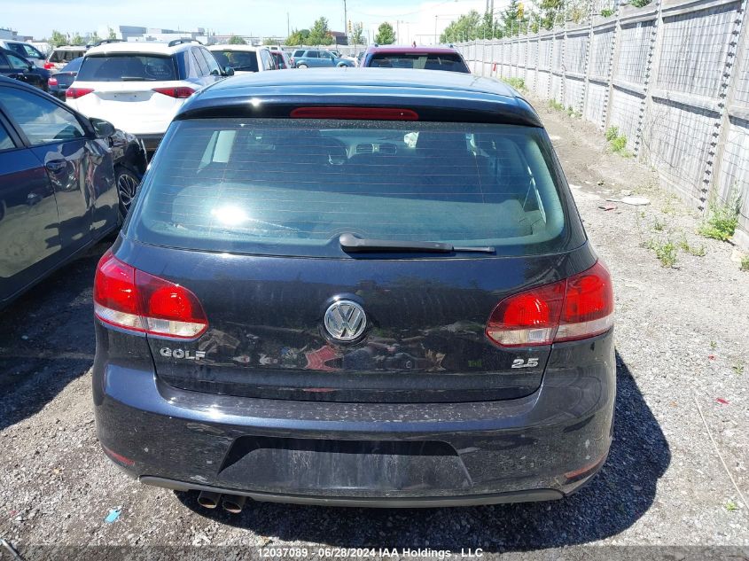 2011 Volkswagen Golf VIN: WVWBA7AJ0BW154066 Lot: 12037089