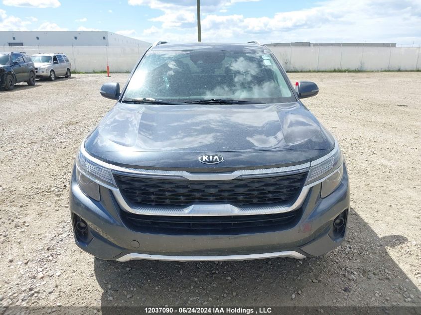 2021 Kia Seltos S VIN: KNDEUCAA9M7226277 Lot: 12037090