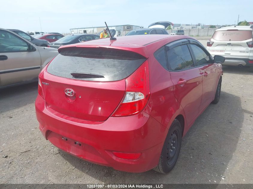 KMHCT5AE7HU352360 2017 Hyundai Accent Le