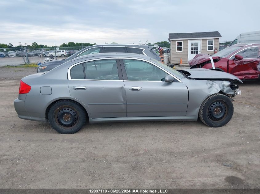 2006 Infiniti G35 VIN: JNKCV51F96M600949 Lot: 12037119