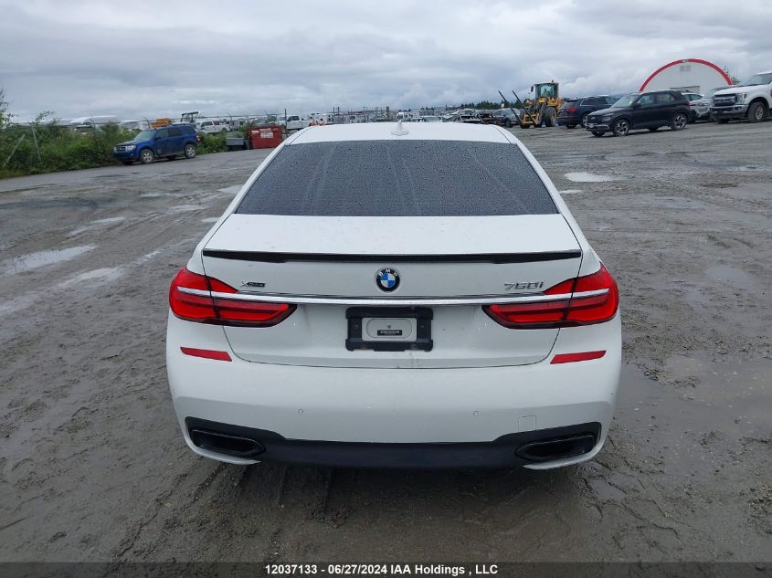 2017 BMW 7 Series VIN: WBA7B0C33HG527139 Lot: 12037133
