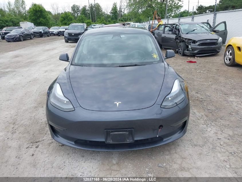 2023 Tesla Model 3 VIN: LRW3E1EB9PC922030 Lot: 12037165