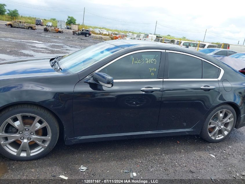 2009 Acura Tl VIN: 19UUA96569A801725 Lot: 12037167