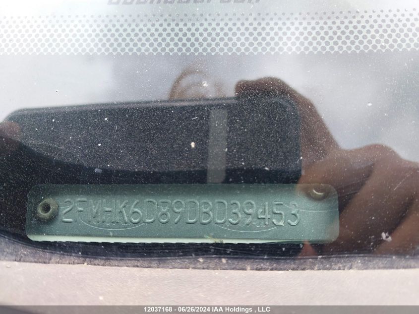 2013 Ford Flex Limited VIN: 2FMHK6D89DBD39453 Lot: 12037168