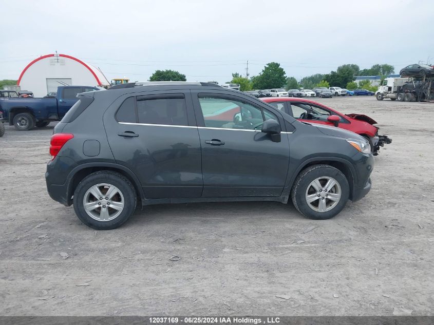 2019 Chevrolet Trax VIN: 3GNCJLSB9KL370418 Lot: 12037169