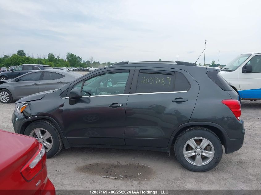 2019 Chevrolet Trax VIN: 3GNCJLSB9KL370418 Lot: 12037169