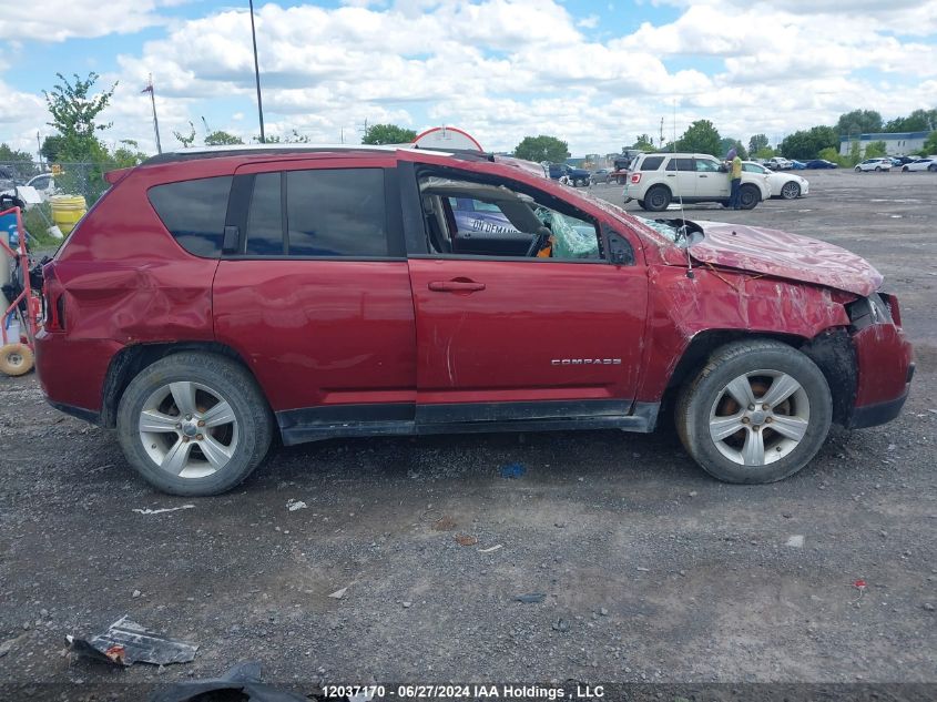 2016 Jeep Compass Sport/North VIN: 1C4NJDABXGD762636 Lot: 12037170