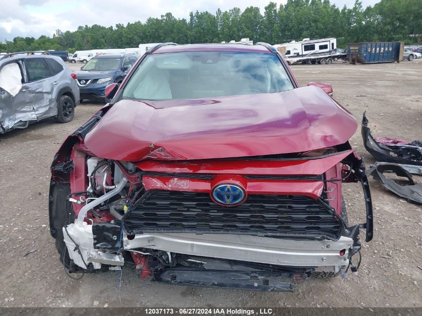 2021 Toyota Rav4 Hybrid Xle VIN: 2T3RWRFV3MW103153 Lot: 12037173