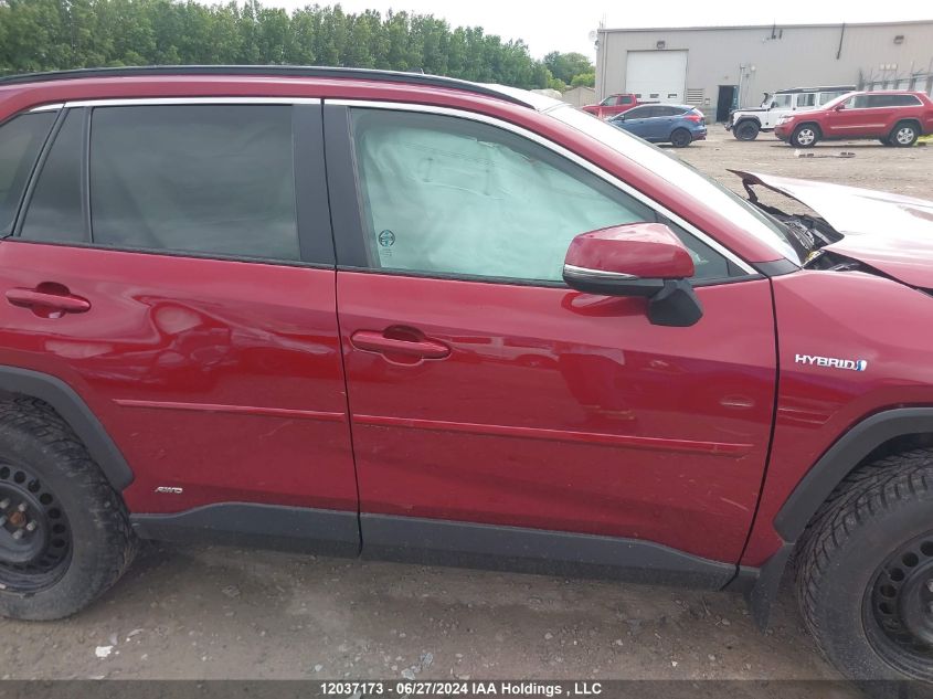 2021 Toyota Rav4 Hybrid Xle VIN: 2T3RWRFV3MW103153 Lot: 12037173