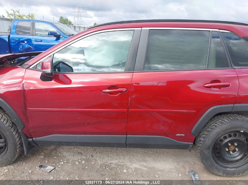 2021 Toyota Rav4 Hybrid Xle VIN: 2T3RWRFV3MW103153 Lot: 12037173