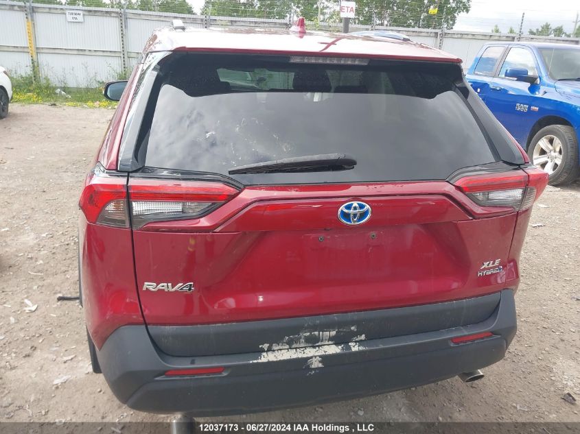 2021 Toyota Rav4 Hybrid Xle VIN: 2T3RWRFV3MW103153 Lot: 12037173
