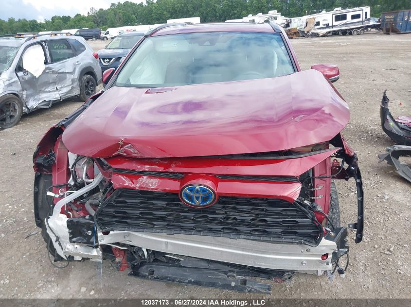 2021 Toyota Rav4 Hybrid Xle VIN: 2T3RWRFV3MW103153 Lot: 12037173