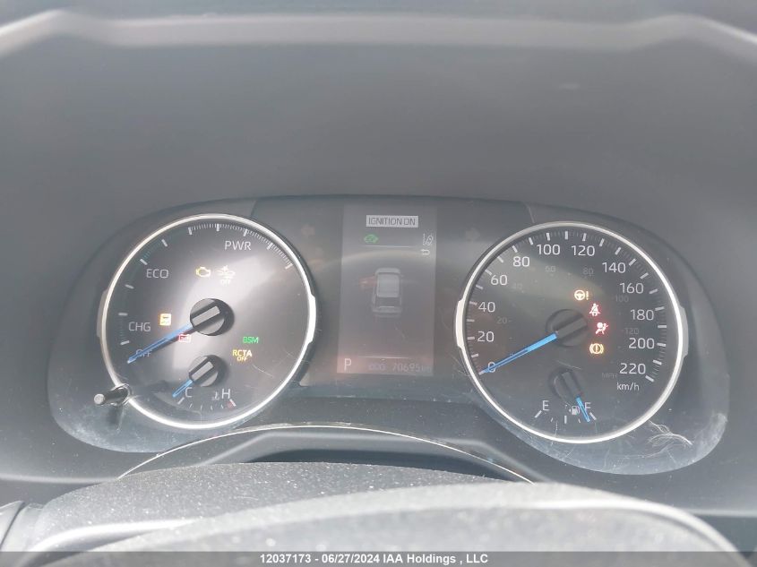 2021 Toyota Rav4 Hybrid Xle VIN: 2T3RWRFV3MW103153 Lot: 12037173