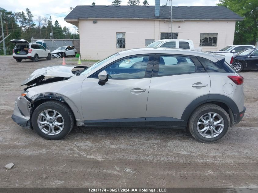 2022 Mazda Cx-3 VIN: JM1DKDC79N1601128 Lot: 12037174