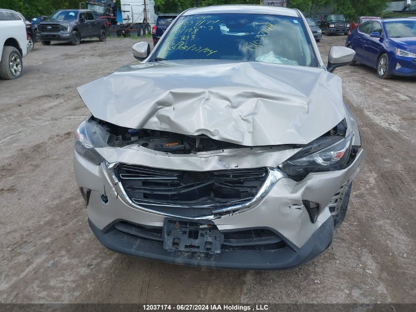 2022 Mazda Cx-3 VIN: JM1DKDC79N1601128 Lot: 12037174