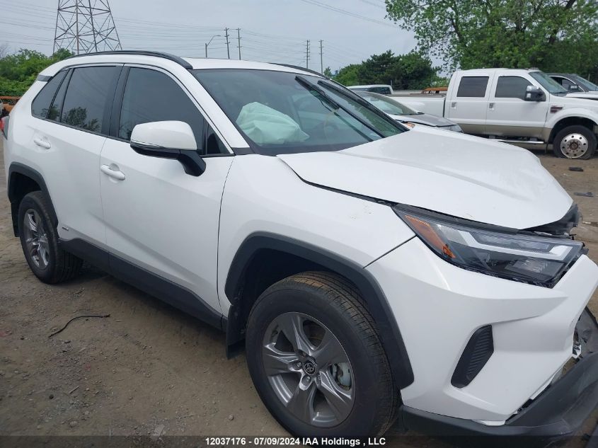 2024 Toyota Rav4 Hybrid Xle VIN: 2T3RWRFV7RW193608 Lot: 12037176
