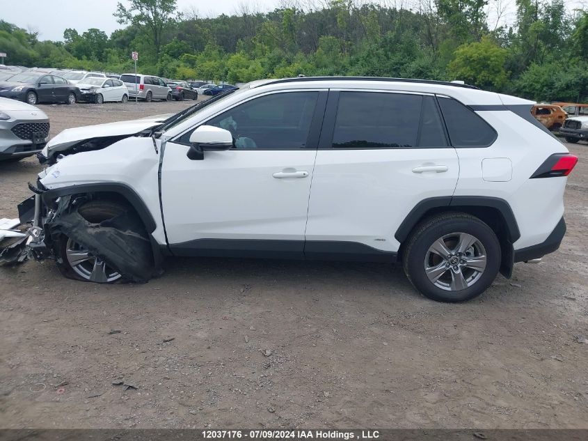 2024 Toyota Rav4 Hybrid Xle VIN: 2T3RWRFV7RW193608 Lot: 12037176
