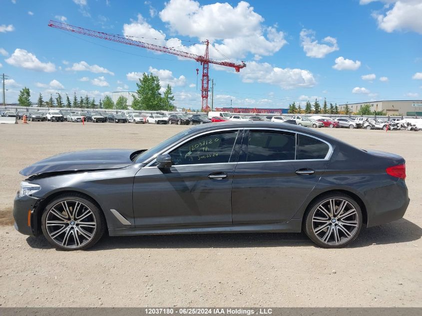 2017 BMW 5 Series VIN: WBAJA7C31HG906500 Lot: 12037180