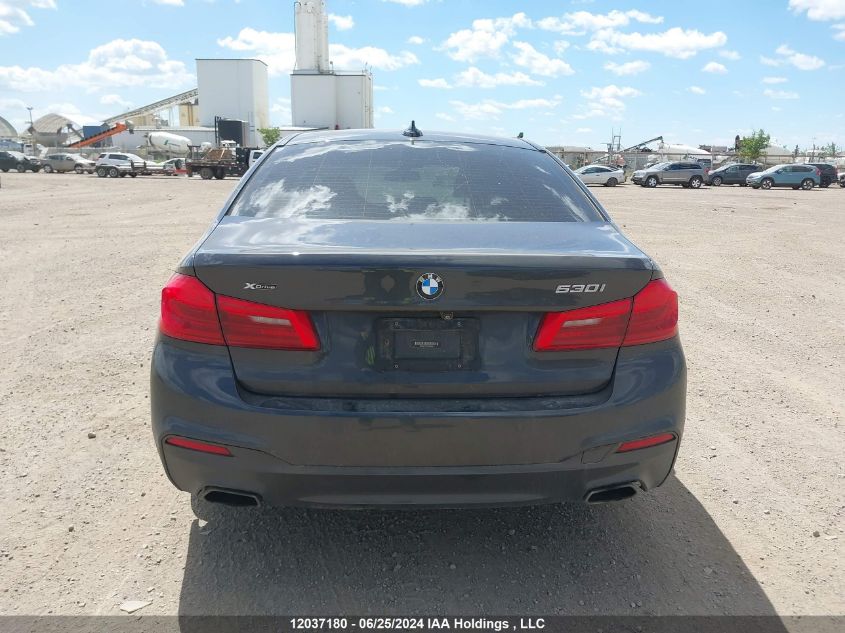 2017 BMW 5 Series VIN: WBAJA7C31HG906500 Lot: 12037180
