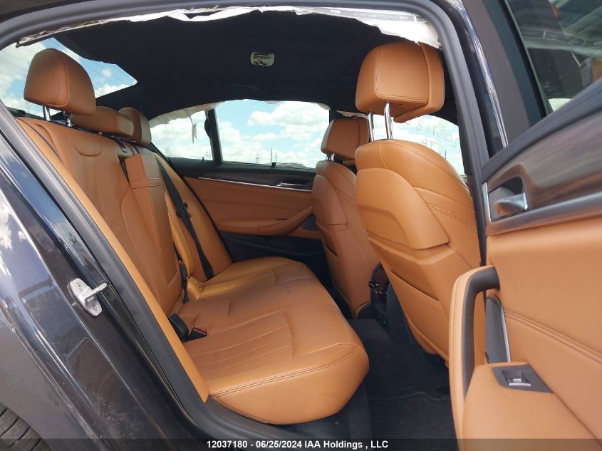 2017 BMW 5 Series VIN: WBAJA7C31HG906500 Lot: 12037180