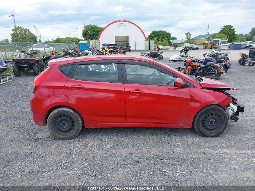 2016 Hyundai Accent Le VIN: KMHCT5AE5GU269024 Lot: 12037181