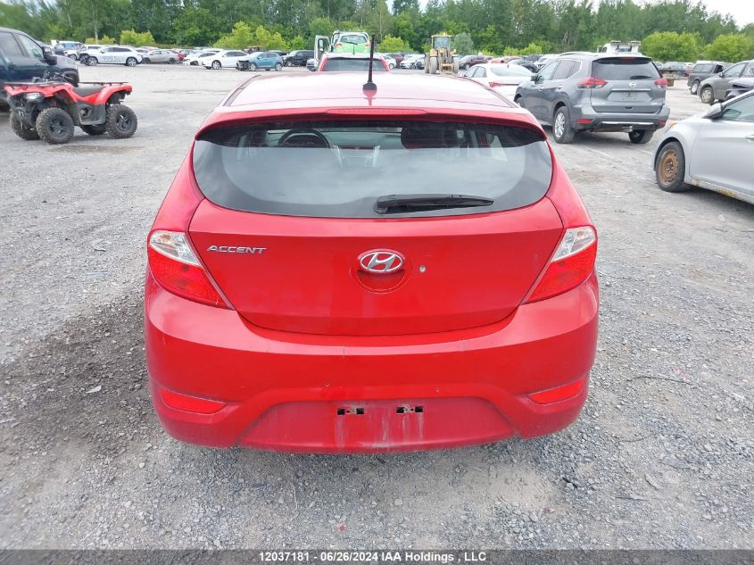 2016 Hyundai Accent Le VIN: KMHCT5AE5GU269024 Lot: 12037181