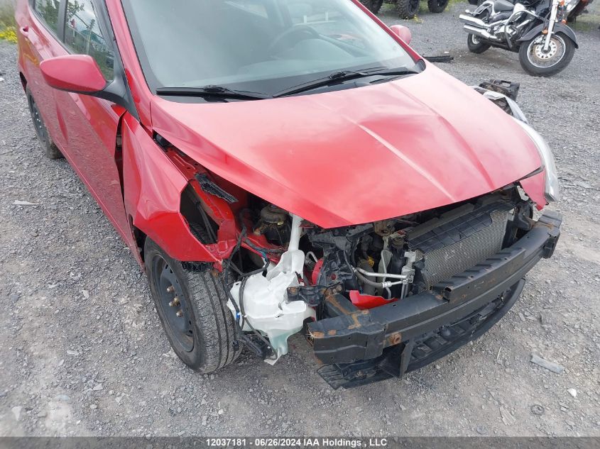 2016 Hyundai Accent Le VIN: KMHCT5AE5GU269024 Lot: 12037181