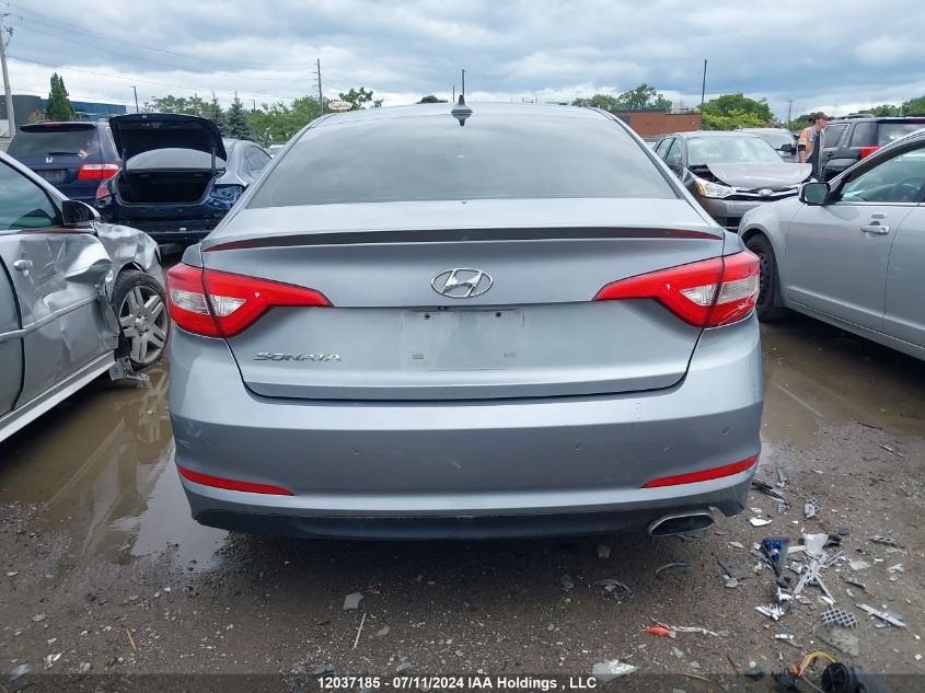 2016 Hyundai Sonata Gls VIN: 5NPE24AF1GH293351 Lot: 12037185