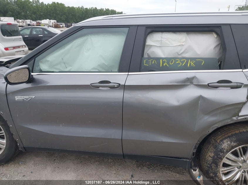 2023 Mitsubishi Outlander Phev VIN: JA4T5TA95PZ606469 Lot: 12037187