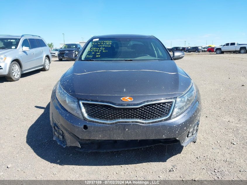 2014 Kia Optima VIN: KNAGR4A67E5521058 Lot: 12037189