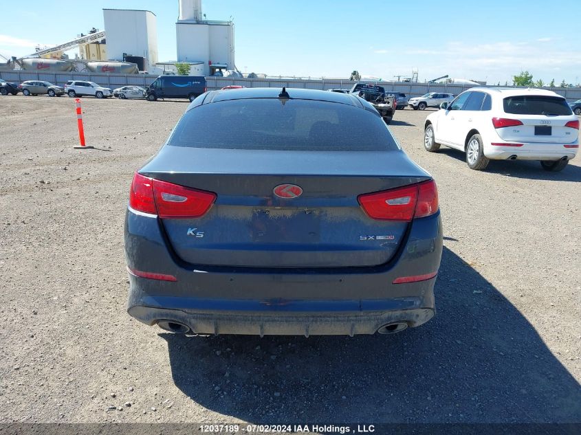 2014 Kia Optima VIN: KNAGR4A67E5521058 Lot: 12037189