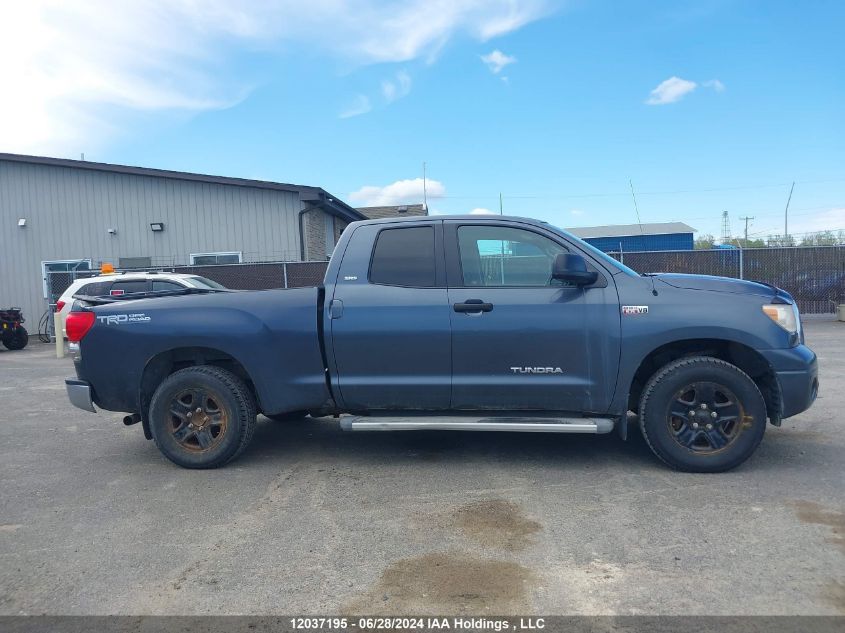 2009 Toyota Tundra Sr5 5.7L V8 VIN: 5TFBV541X9X083726 Lot: 12037195