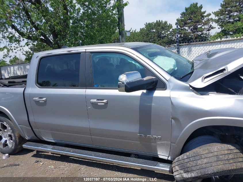 2019 Ram 1500 Laramie VIN: 1C6SRFJT0KN851268 Lot: 12037197