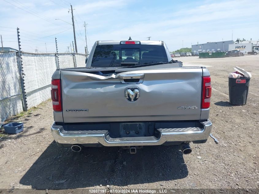 2019 Ram 1500 Laramie VIN: 1C6SRFJT0KN851268 Lot: 12037197