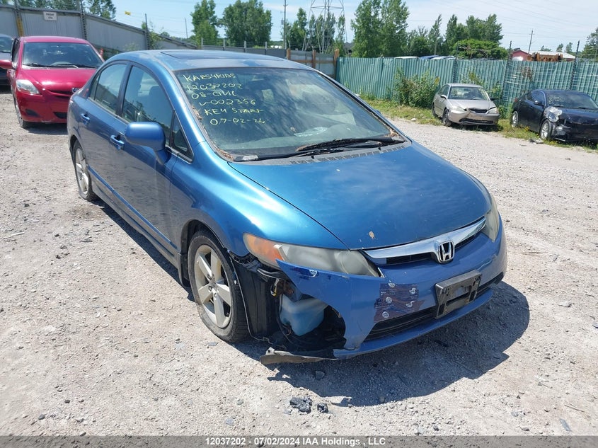 2008 Honda Civic Sdn VIN: 2HGFA16528H002356 Lot: 12037202