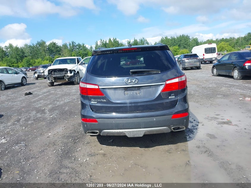 2014 Hyundai Santa Fe Xl Luxury VIN: KM8SNDHF2EU043194 Lot: 12037203