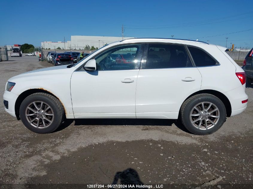 2012 Audi Q5 VIN: WA1VFCFP0CA093735 Lot: 12037204