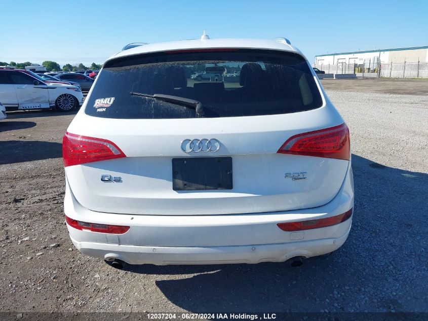 2012 Audi Q5 VIN: WA1VFCFP0CA093735 Lot: 12037204