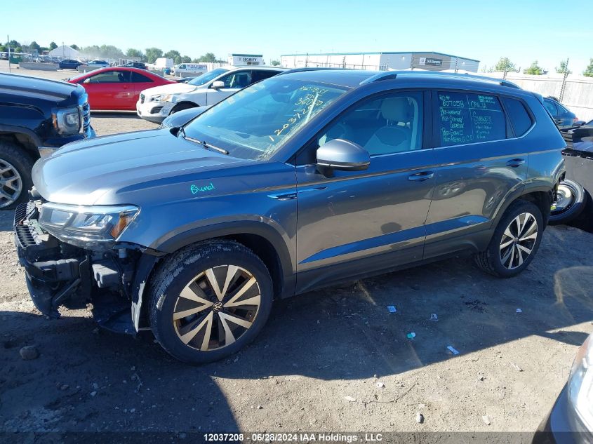 2023 Volkswagen Taos Se VIN: 3VVNX7B22PM347850 Lot: 12037208