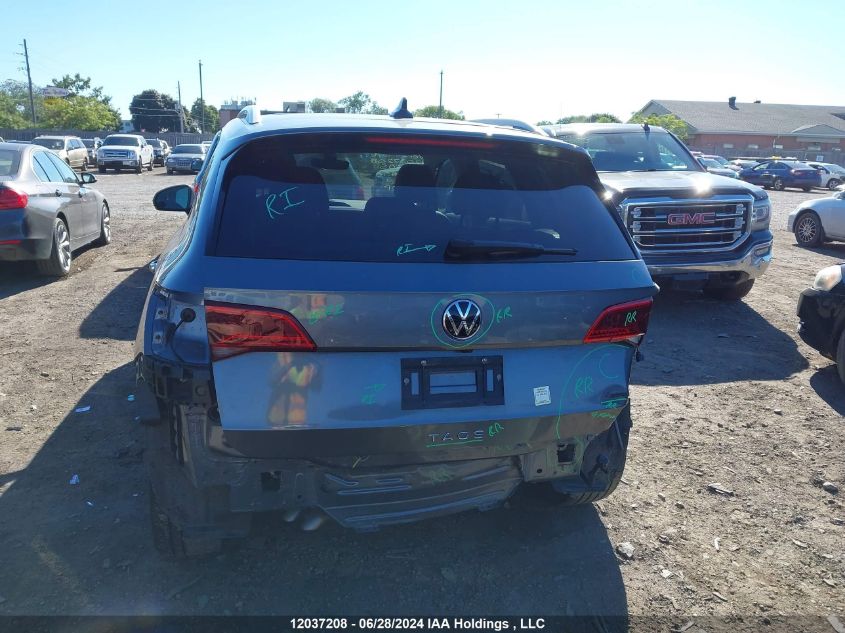 2023 Volkswagen Taos Se VIN: 3VVNX7B22PM347850 Lot: 12037208