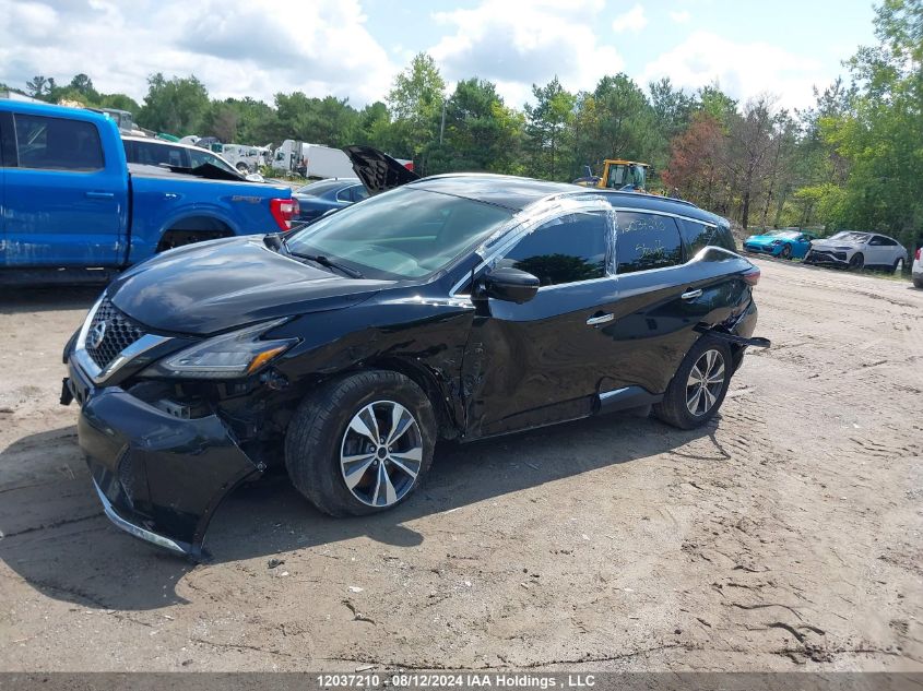 2020 Nissan Murano VIN: 5N1AZ2BSXLN116944 Lot: 12037210