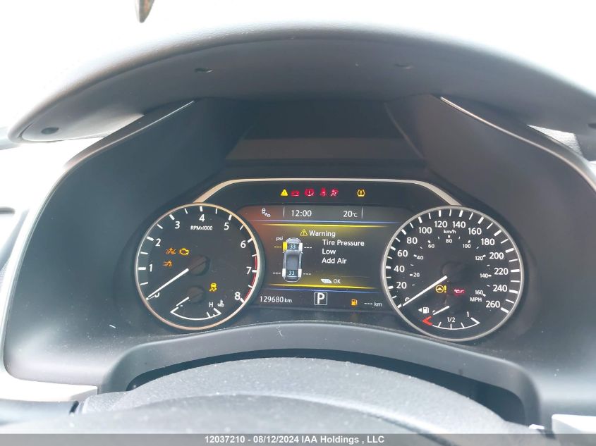 2020 Nissan Murano VIN: 5N1AZ2BSXLN116944 Lot: 12037210