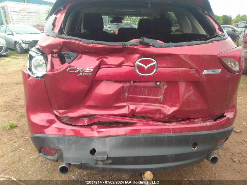 2014 Mazda Cx-5 Touring VIN: JM3KE4CY0E0336815 Lot: 12037214