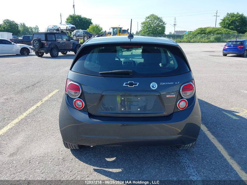 2016 Chevrolet Sonic Lt VIN: 1G1JC6SB9G4172536 Lot: 12037218