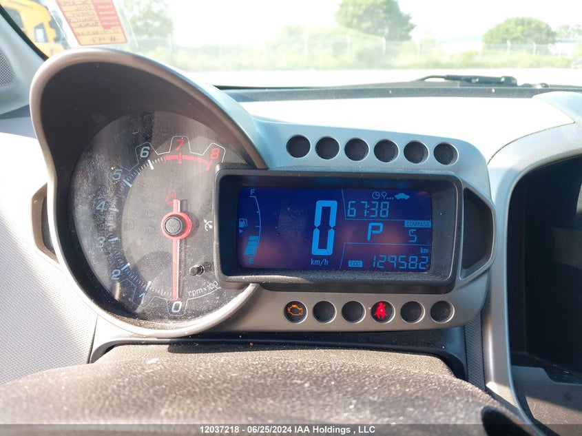 2016 Chevrolet Sonic Lt VIN: 1G1JC6SB9G4172536 Lot: 12037218