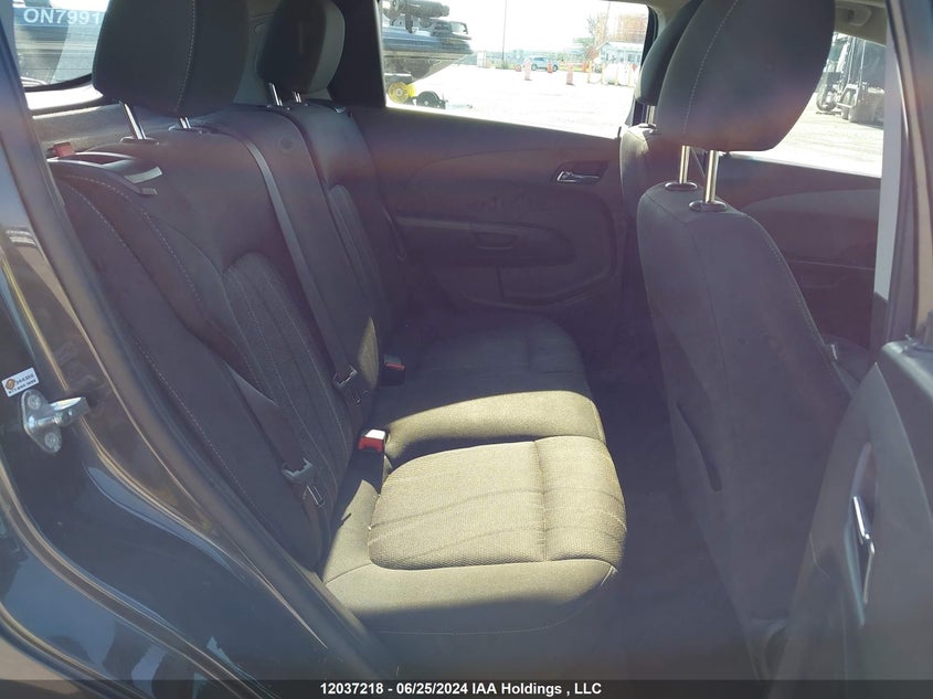 2016 Chevrolet Sonic Lt VIN: 1G1JC6SB9G4172536 Lot: 12037218